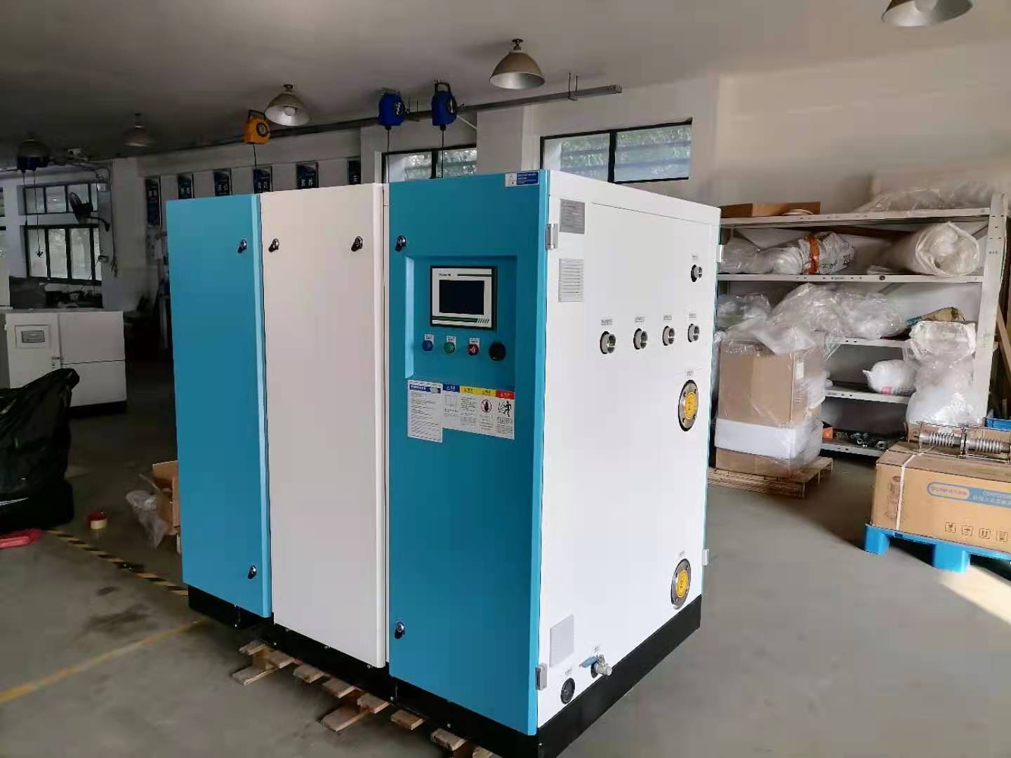 Working principle of waste heat recovery of air compressor