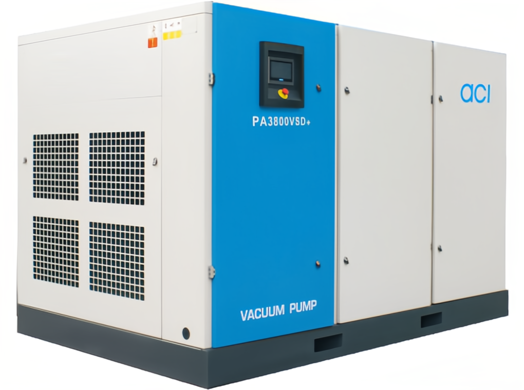 Permanent magnet variable frequency screw vacuum pump - PA series